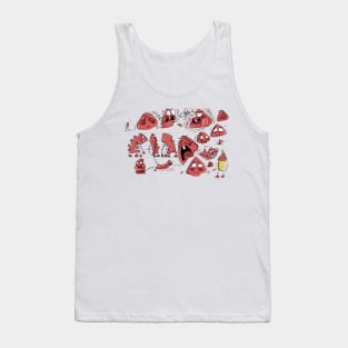 Puck Character Sheet Tank Top